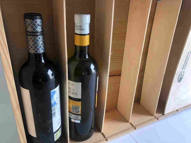 caja 6 botellas de vino