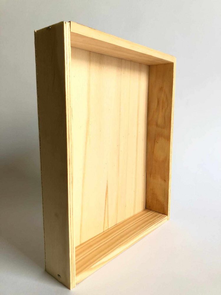 caja de madera ecológicos para mariscos