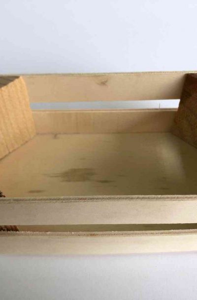 caja de madera para hostelería