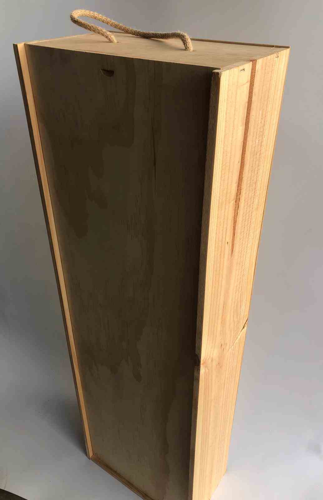 Caja de madera jamonera